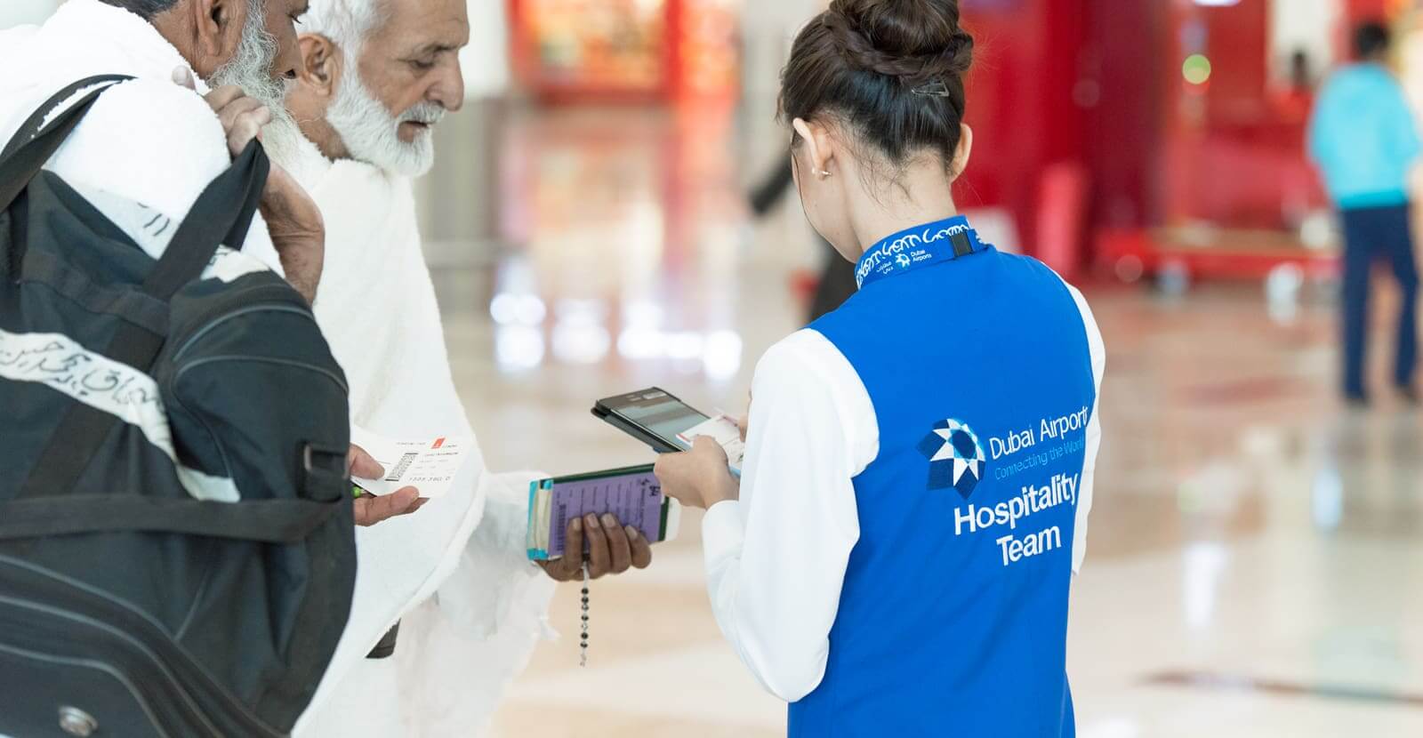 Dubai Airport Customer Service Design Image