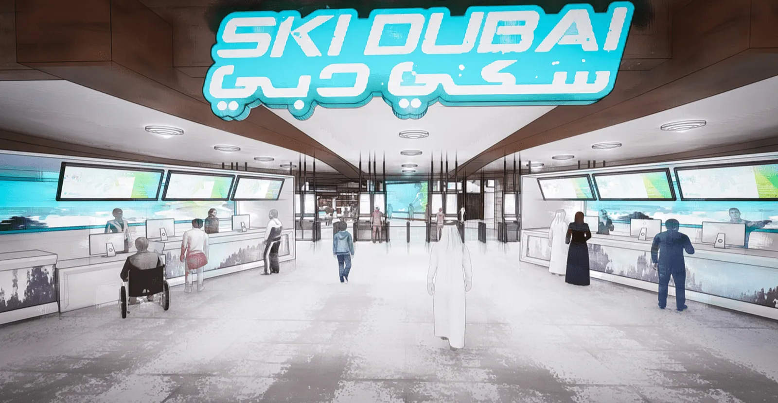 Ski Dubai Experience Masterplan Image